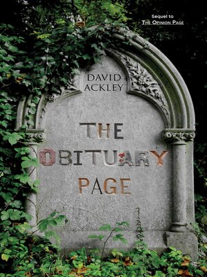 cover image of The Obituary Page